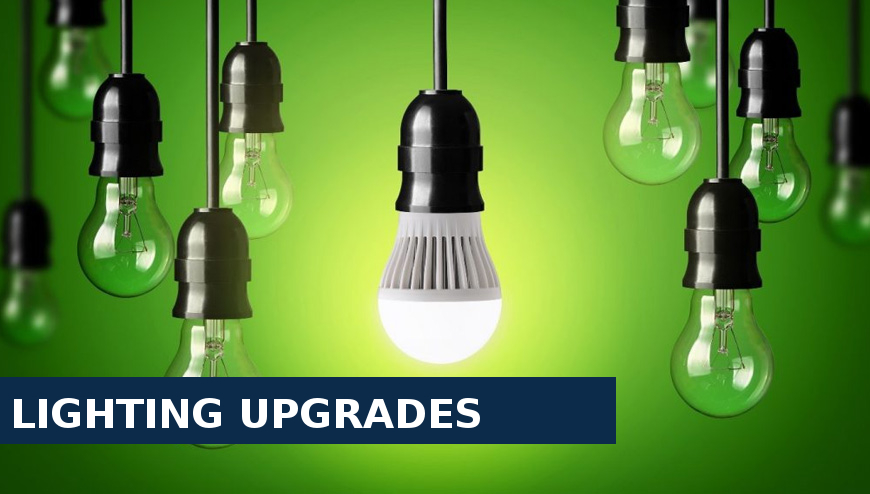 Lighting upgrades Leatherhead